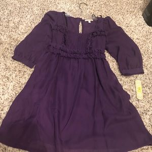 Gianni Bini Gorgeous Plum Purple Dress, Small